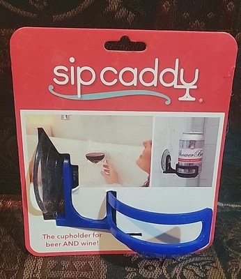 SipCaddy El #1 Soporte para Vino de Baño, Soporte para Cerveza, Soporte para Bebidas de Ducha o Baño Foto 1 de 2
