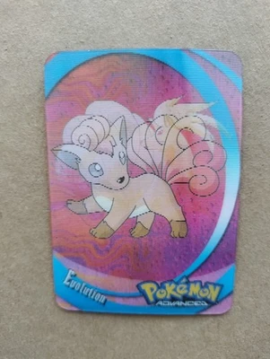 Pokémon Advanced Vulpix Ninetales Panini Lenticular Action Card 2004 - Image 1 of 4