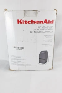 28" KitchenAid grau Polyester wetterfest Wagen Stil Grill Abdeckung 28x44x19 - Bild 1 von 1