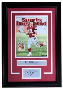 Pat Tillman Framed Arizona Cardinals 8x10 Photo w/Laser Signature - Picture 1 of 1