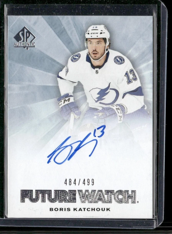 2021-22 SP Authentic #RFWA-BK Boris Katchouk Retro Future Watch AUTO #/499 - Image 1 of 2
