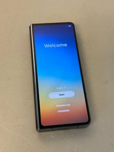 Samsung Galaxy Z Fold 4 5G Gray Green Verizon Only 256GB Android SM-F936U Fold4 - Picture 1 of 4
