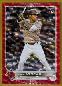 2022 Topps Update Red Foil #US280 Jose Azocar RC /199 - San Diego Padres - Picture 1 of 2