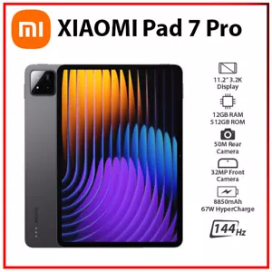 Xiaomi Pad 7 Pro Wi-Fi 12GB+512GB GREY Octa Core Global Ver. Android PC Tablet - Picture 1 of 5