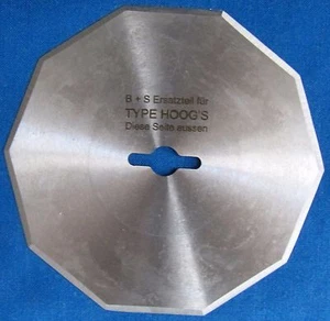 HOOGS-Z + ST-10 - 110 MM 10-GEBOGENE TUCHSCHNEIDERKLINGE - 10 STCK.: - Bild 1 von 1