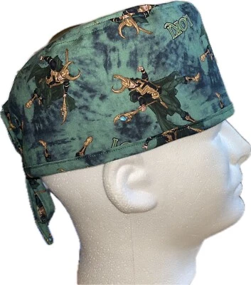 Marvel Loki Scrub Hat Chemo Cap - Image 1 of 4