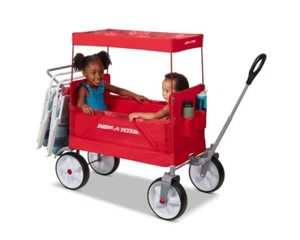 Radio Flyer-Beach & Boardwalk Wagon(Folding Beach Wagon for Sand) Free Shipping! - Picture 1 of 1