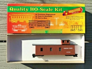 Upgraded Roundhouse HO 1/87 CPR Wood Caboose Block Lettering Rd #437023 #1-108 - Picture 1 of 12