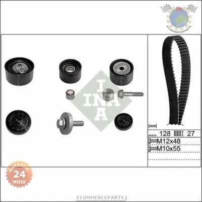 Kit Courroie De Distribution Ina Pour Renault Scénic Megane Laguna Espace Clio - Photo 1/3