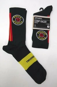 NIP GIRO Socks Comp Racer High Rise Cycling Brick Wheels Traverse City Michigan - Picture 1 of 6