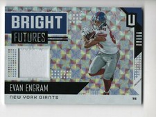EVAN ENGRAM 2018 Unparalleled Bright Futures HYPER Memorabilia Relic!    14/25
