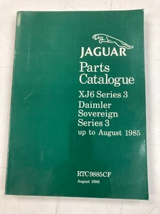 1980 to mid-1985 OEM Complete Parts Manual for Jaguar XJ6, Lowest Price - NEW - Picture 1 of 1