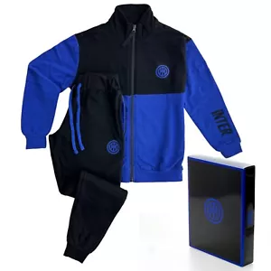 Inter tuta da casa Homewear cotone pigiama bambino ragazzo 10 12 14 16 anni - Imagen 1 de 10