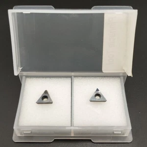 2pc TCGT110202 PCD Used For Aluminum Diamond Carbide Bit Polycrystalline Diamond - Picture 1 of 4