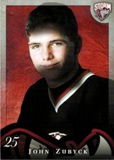 John Zubyck 1997-98 Guelph Storm