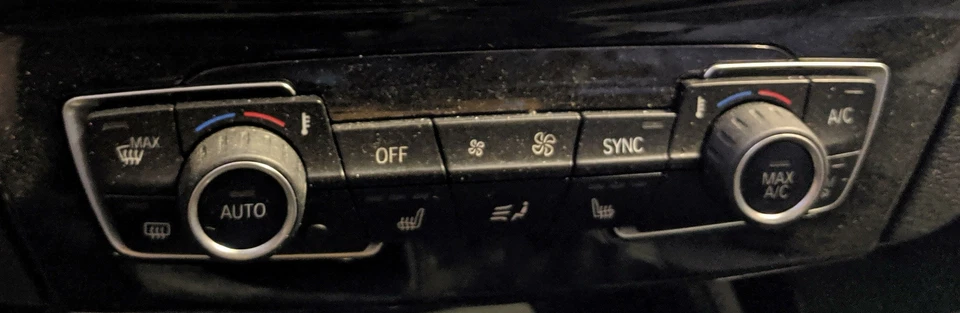 OEM CALEFACCIÓN AIRE ACONDICIONADO CONTROLES DE CLIMA BMW X1 2017 ASIENTOS TÉRMICOS Foto 1 de 1