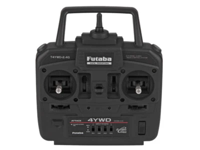 Futaba Attack T4YWD FHSS Sender R214FGE Empfänger 4 Kanal Fernsteuerung 2.4 GHz - Bild 1 von 4