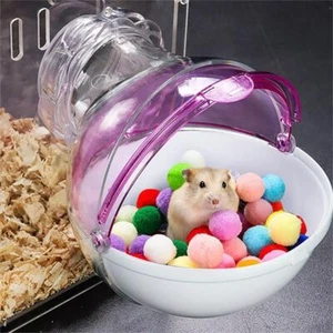 Hamster Bathroom Room Bath Sandbox External Bath Supplies Multi-function Toy - Picture 1 of 19