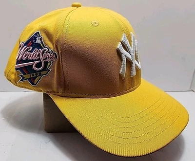 New York Yankees 1999 Serie Mundial Parche Snapback Sombrero ROSA UV Pro Estándar RARO Foto 1 de 4
