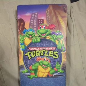 TEENAGE MUTANT NINJA TURTLES 1987 vhs NON-RENTAL movie - Picture 1 of 5
