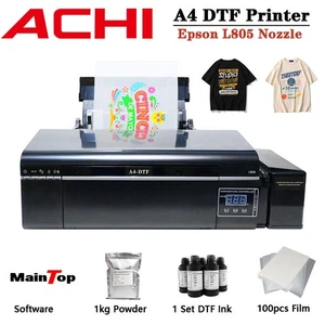 DTF A4 Transfer Printer Direct to Film Black White T-shirt Printing EPSON L805 - Picture 1 of 6