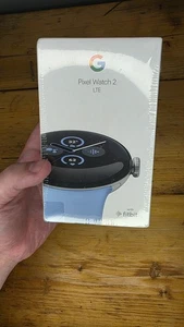 Google Pixel Watch 2 LTE Matte Blue Aluminium Case/Obsidian Active Band - Picture 1 of 2