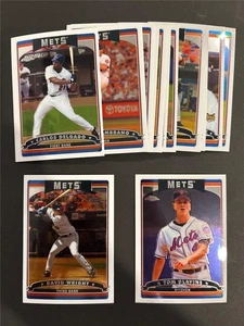 2006 Topps Chrome New York Mets Team Set 13 Cards - Picture 1 of 1