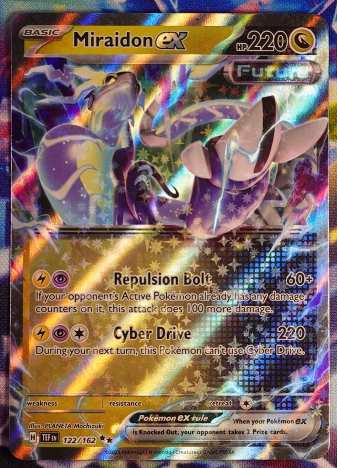 Miraidon ex 122/162 Sv05: Temporal Forces Holo - Image 1 of 1
