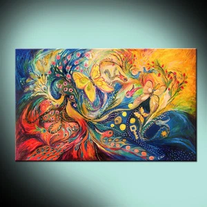 Two Elements: high quality ready to hang canvas print from original artwork - Picture 1 of 2