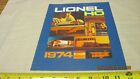 Lionel HO 1974  Booklet (Used) (ZO)
