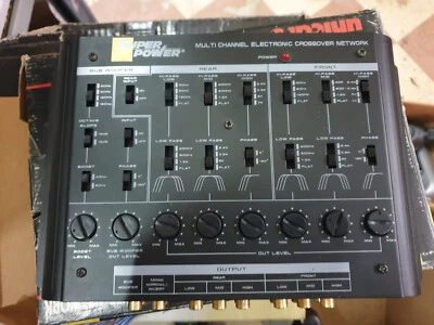 CROSSOVER ATTIVO MULTICANALE NETWORK 12V FRONT+REAR+SUBWOOFER - Immagine 1 di 4