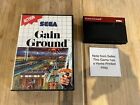 Gain Ground SEGA Master System - Inlay Is Home Printed - Tested PAL