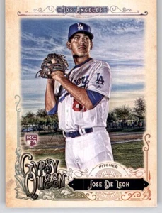 2017 Gypsy Queen Jose DeLeon Rookie RC Insert MLB PWE Dodgers #225 - Picture 1 of 2