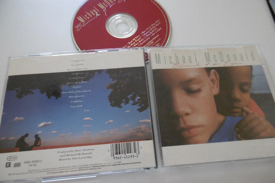 Michael Mcdonald Blink Of an Eye Original CD Album Reprise 1993 Made IN Germany - Bild 1 von 1