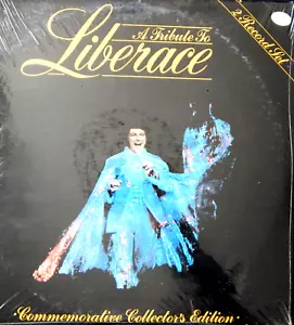 NEU A TRIBUTE TO LIBERACE 2 X LP COLLECTOR'S EDITION 1987 SEALED 2X VINYL RECORD - Bild 1 von 3