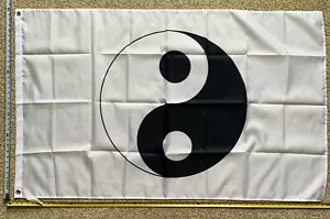 Ying Yang FREE SHIPPING Chinese Happy Beer Party Trump Funny Cool Sign USA 3x5' - Picture 1 of 1