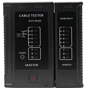 Network CABLE Tester RJ45 Ethernet Test Tool Cat5 Cat5e Cat6 Cat7 RJ11 RJ12 UK - Picture 1 of 5