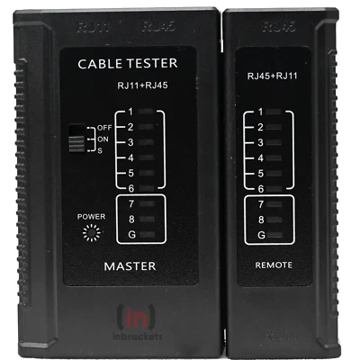 Network CABLE Tester RJ45 Ethernet Test Tool Cat5 Cat5e Cat6 Cat7 RJ11 RJ12 UK - Image 1 of 4