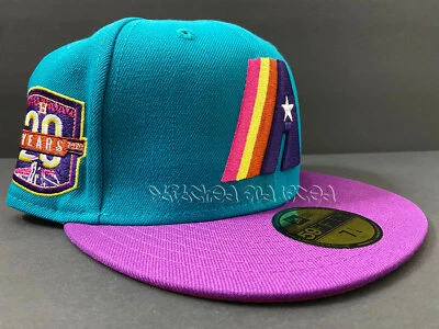 SPORTSWORLD EXCLUSIVE HOUSTON ASTROS FITTED 20 YEARS PATCH NOT HAT CLUB 7 1/4 - Image 1 of 4