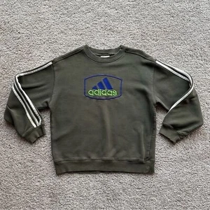 Vintage Adidas Youth Pullover Embroidered Sweatshirt - Picture 1 of 8