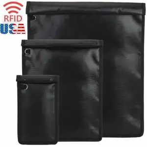 Faraday Tasche Feuerfest Wasserdicht Beständig Anti-Diebstahl Etui Case Signalblock USA - Bild 1 von 14