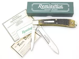 2006 Remington UMC R-1273B Trail Boss Bullet USA Trapper Folding Pocket Knife - Picture 1 of 8
