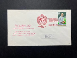 GandG Stamps US Cover Greater Greensboro Open Golf - Picture 1 of 2
