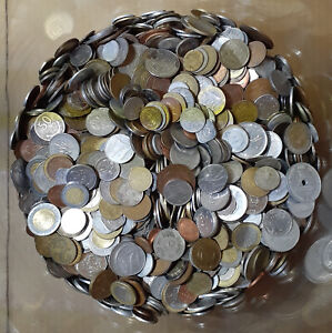 Lot of 100 Different World Coins