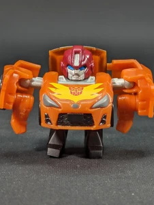 Transformers Q Hot Rod Rodimus complete Takara QT-07 G1 QTF Choro-Q - Picture 1 of 5