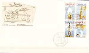 W CANADA 1206-1209a FDC SCIENCE TECHNOLOGY - Picture 1 of 1