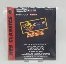 Nintendo GameBoy Advance - Pac-Man NES CLASSICS Anleitung ( akzeptabel )