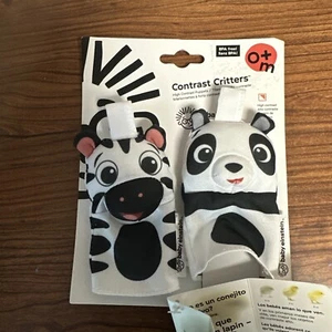 Baby Einstein Contrast Critters High Contrast Finger Puppets    New - Picture 1 of 2