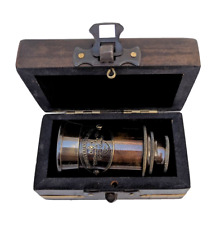 Brass Marine Miniature Telescope Desktop Gifts, Birthday Gift , Office gift Kids