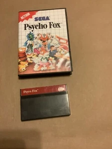 Psycho Fox Sega Master System USA VERSION PSYCO FOX RARE! Nice NO MANUAL - Picture 1 of 2
